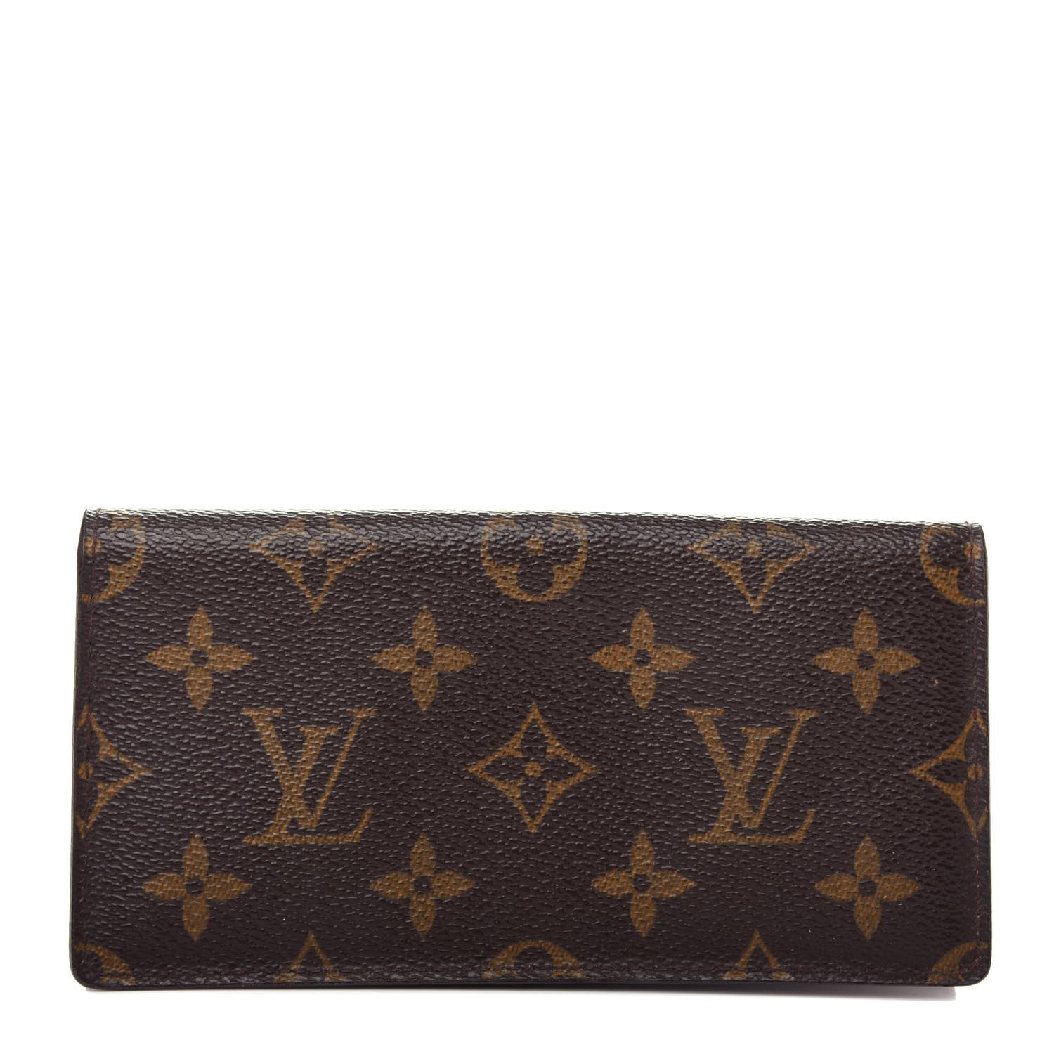 Louis Vuitton Monogram Simple Checkbook Holder Wallet 1 of 8