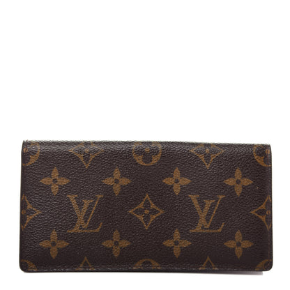 Louis Vuitton Monogram Simple Checkbook Holder Wallet 1 of 8