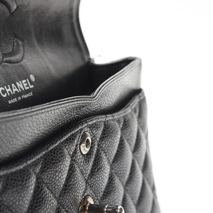Chanel Caviar Quilted Small Double Flap Black 11 of 15