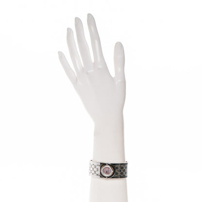Gucci Stainless Steel Diamond Bezel Mother of Pearl 23mm Twirl Quartz Watch 2 of 5