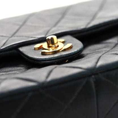 Chanel Lambskin Quilted Small Single Flap Black 14 of 14