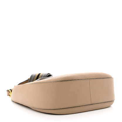 Prada Vitello Phenix Zippered Messenger Hobo Cammeo 4 of 11