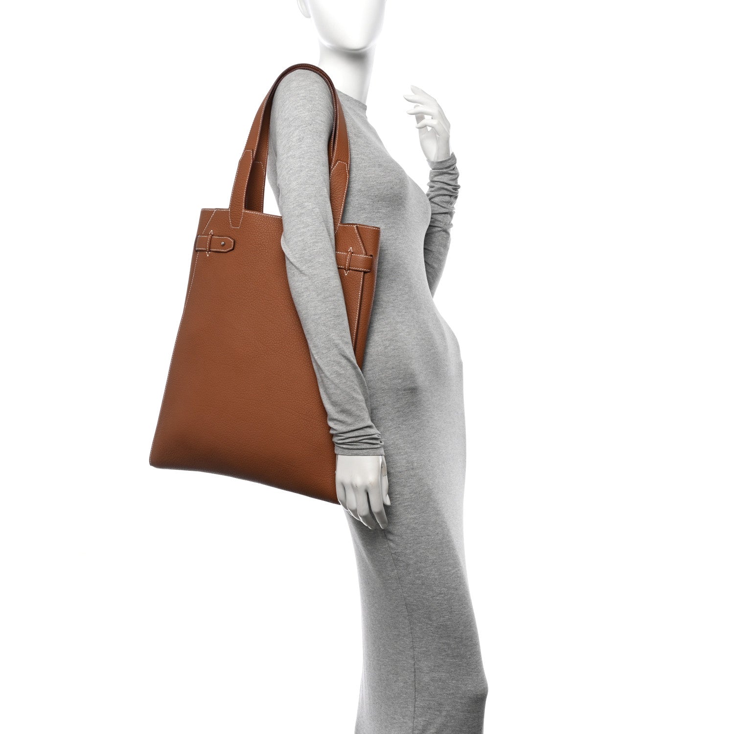 Hermes Negonda Vertige Cabavertige Tote Bag Gold 2 of 10