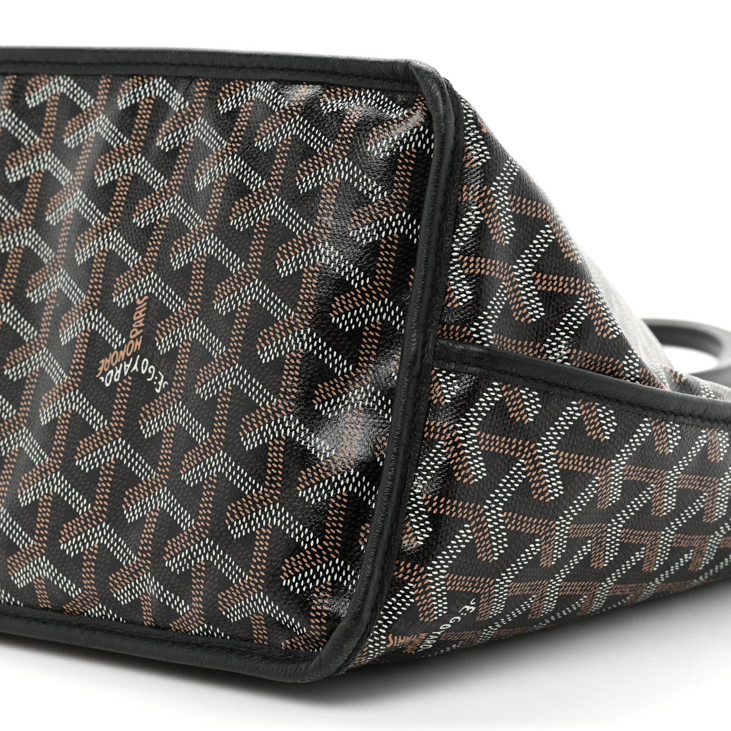 Goyard Goyardine Reversible Anjou PM Black 10 of 17