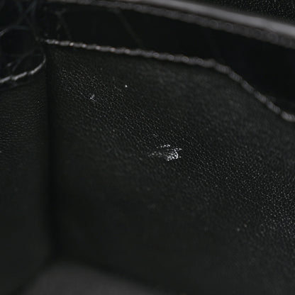 Louis Vuitton Brilliant Alligator Capucines BB Black 10 of 11