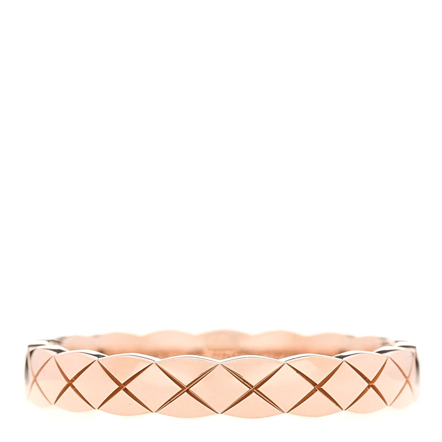 Chanel 18K Beige Gold Mini Coco Crush Ring 57 8 1 of 6