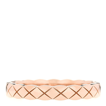 Chanel 18K Beige Gold Mini Coco Crush Ring 57 8 1 of 6
