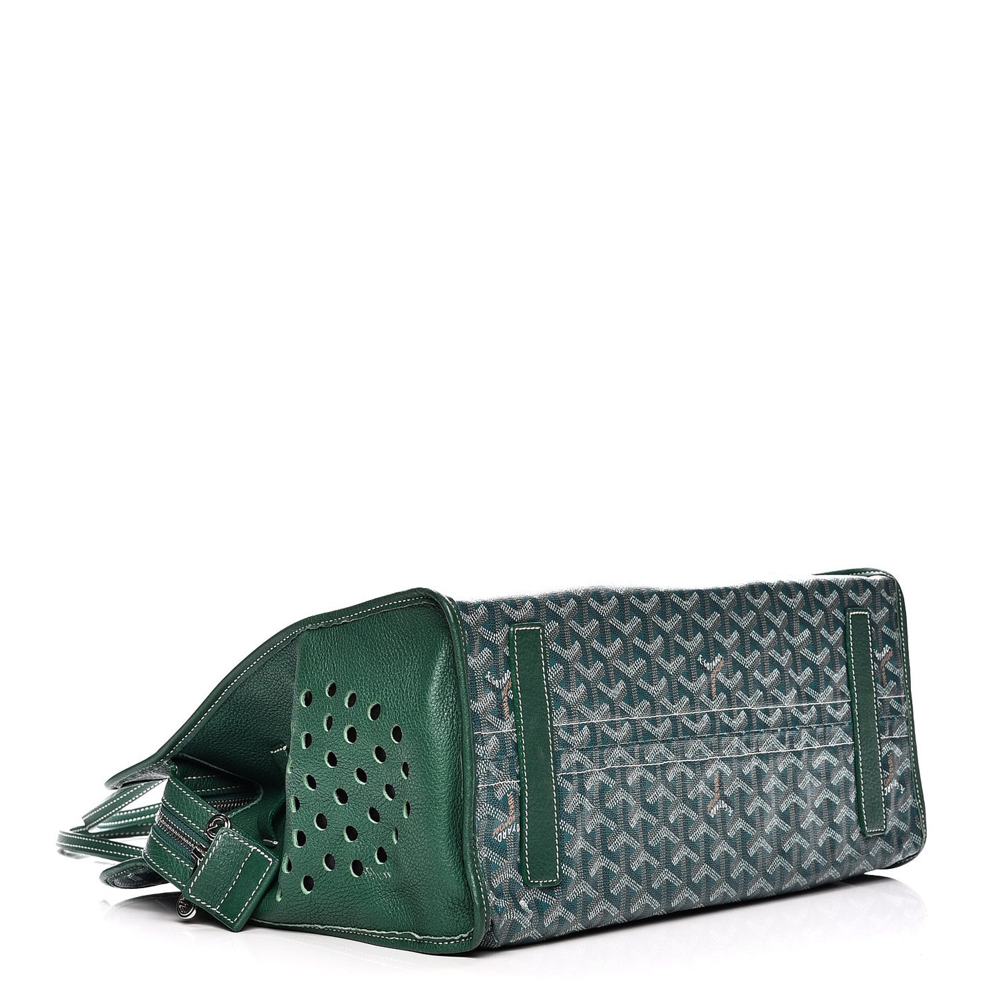 Goyardine Sac Hardy Pet Carrier PM Green