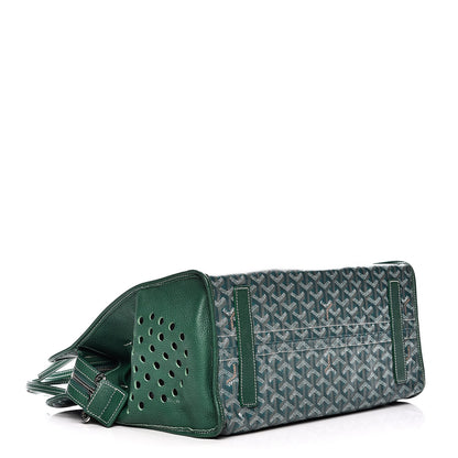 Goyard Goyardine Sac Hardy Pet Carrier PM Green 5 of 15