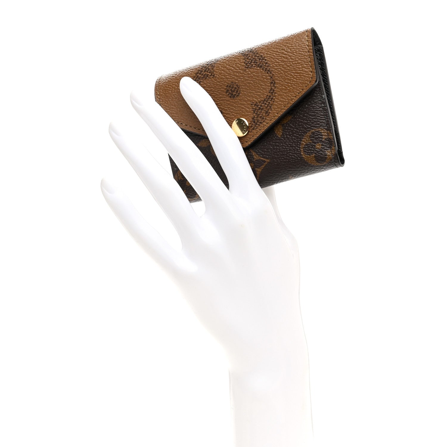 Louis Vuitton Reverse Monogram Giant Zoe Wallet 2 of 8