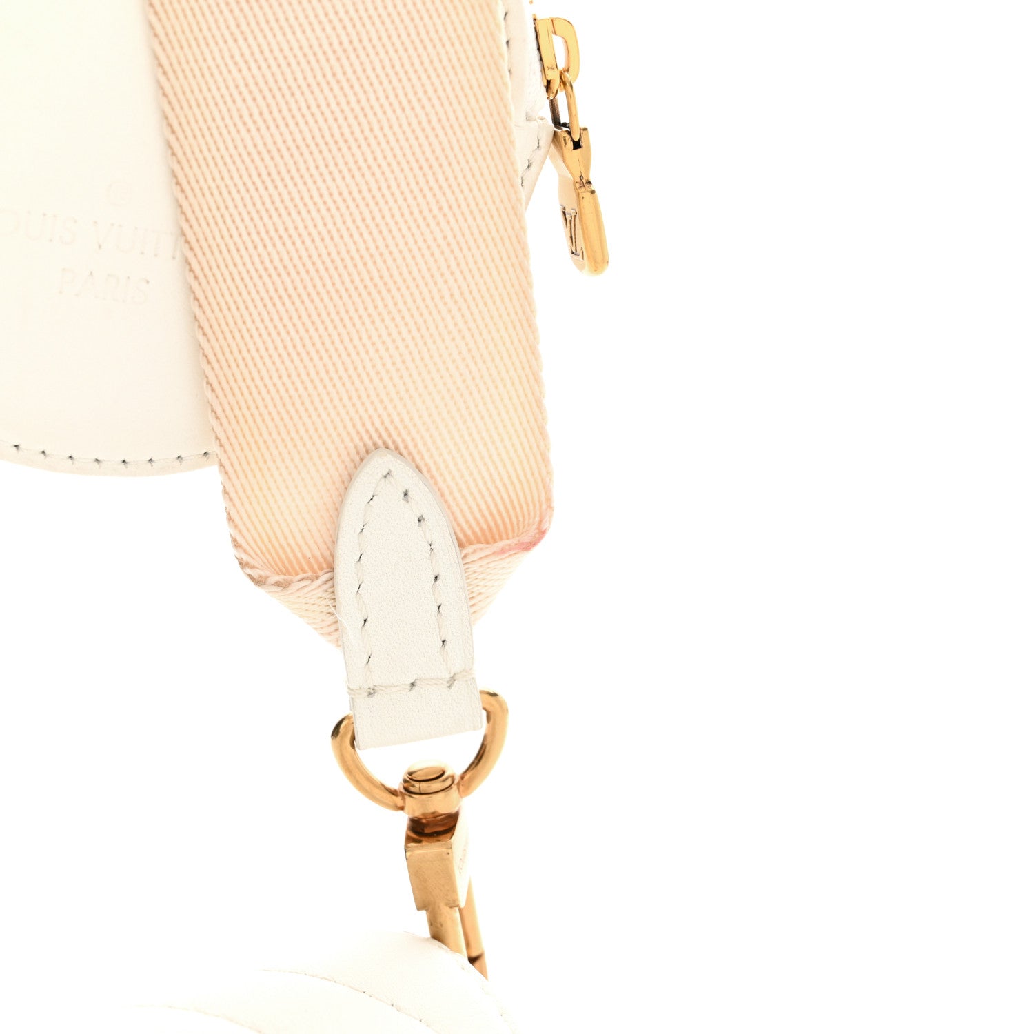 Louis Vuitton Calfskin New Wave Multi Pochette Snow 14 of 15