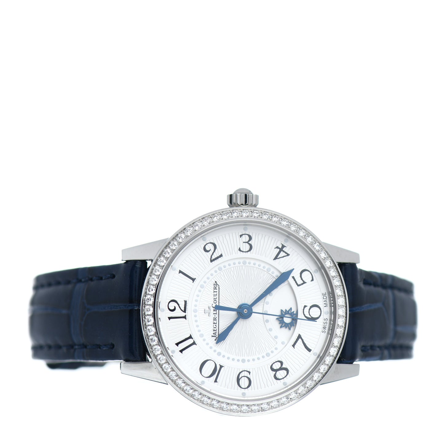Stainless Steel Alligator Diamond Bezel 29mm Rendez-Vous Classic Day & Night Automatic Watch Q3468430