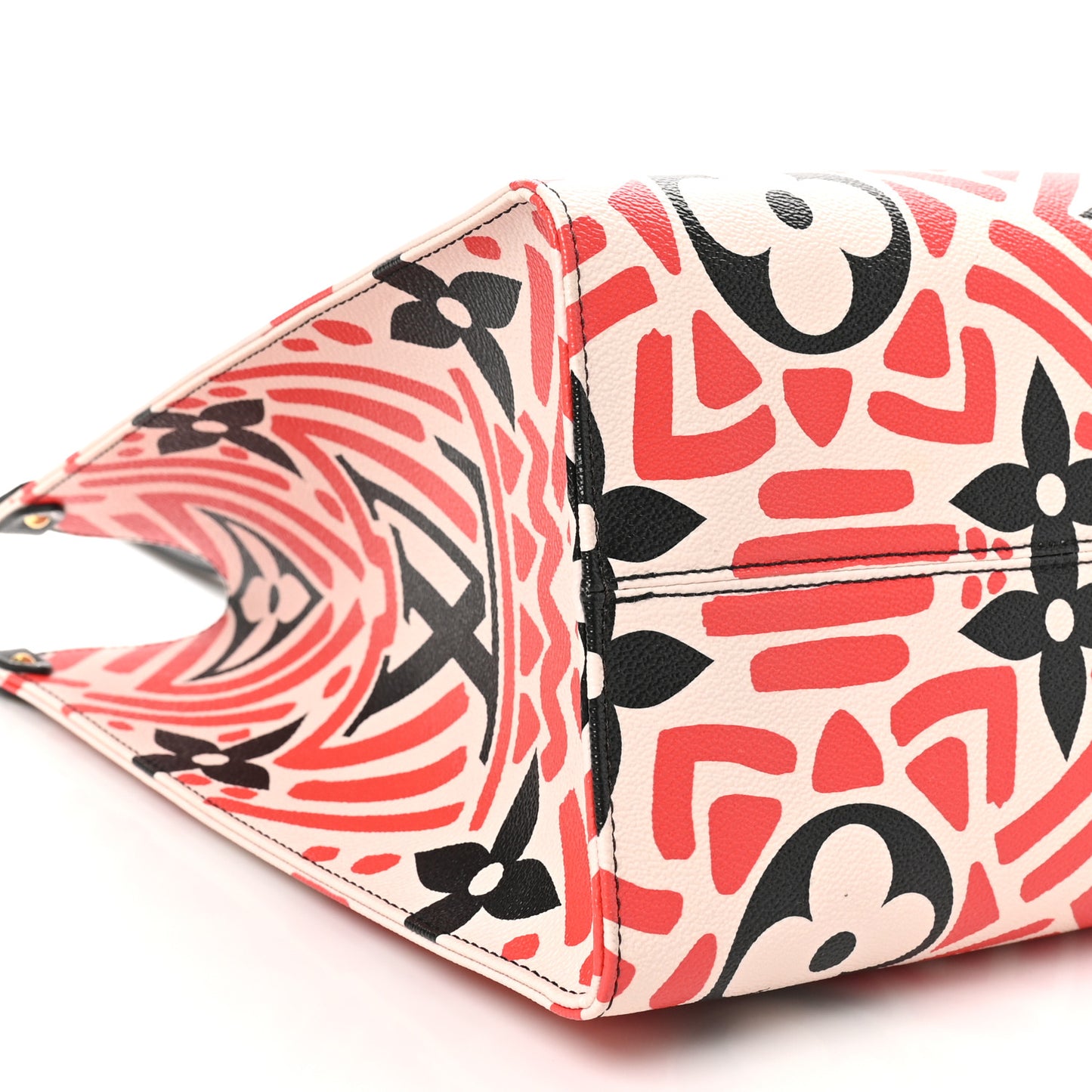 Monogram Giant Crafty Onthego GM Creme Rouge Black