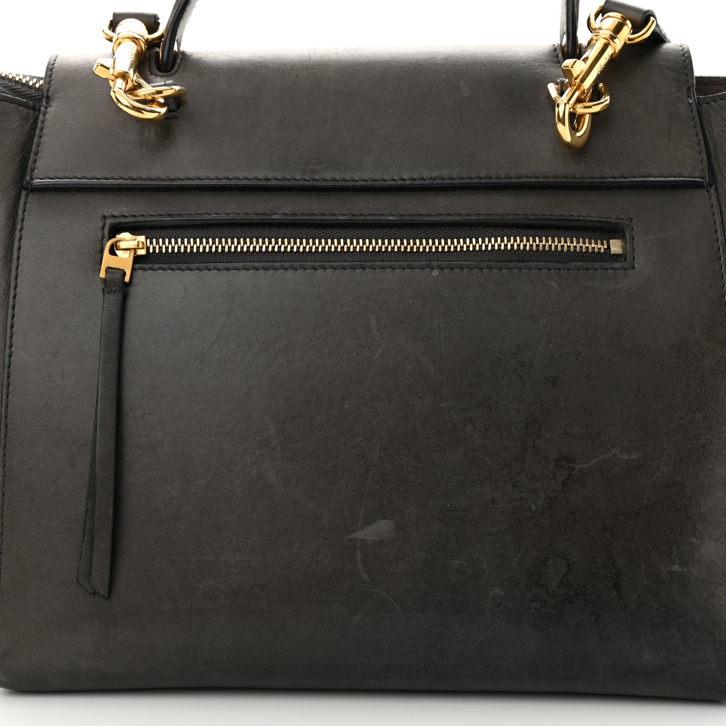 Smooth Calfskin Micro Belt Bag Grey