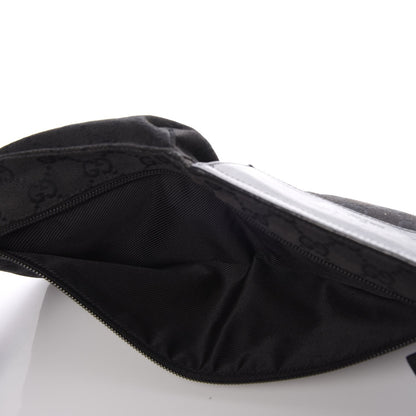 Gucci GG Monogram Double Pocket Belt Bag Black 5 of 7