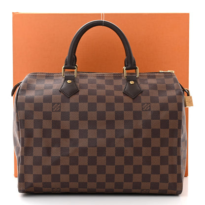Louis Vuitton Damier Ebene Speedy 30 11 of 11