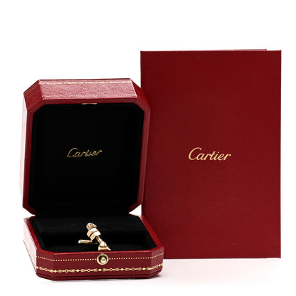 Cartier 18K Yellow Gold Ecrou Single Left Earring 4 of 4