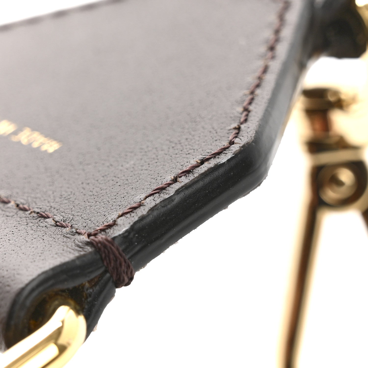 Fendi Ribbon Vitello Century FF 1974 Embroidered Adjustable Strap You Fango Rosa Confetto Chocolate 6 of 9