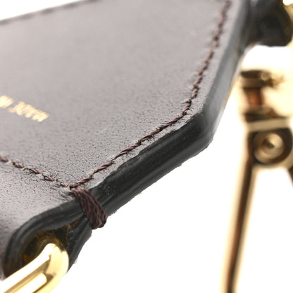 Fendi Ribbon Vitello Century FF 1974 Embroidered Adjustable Strap You Fango Rosa Confetto Chocolate 6 of 9