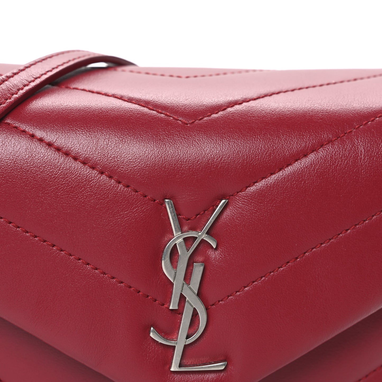 Calfskin Y Quilted Monogram Toy Loulou Crossbody Bag New Lipstick