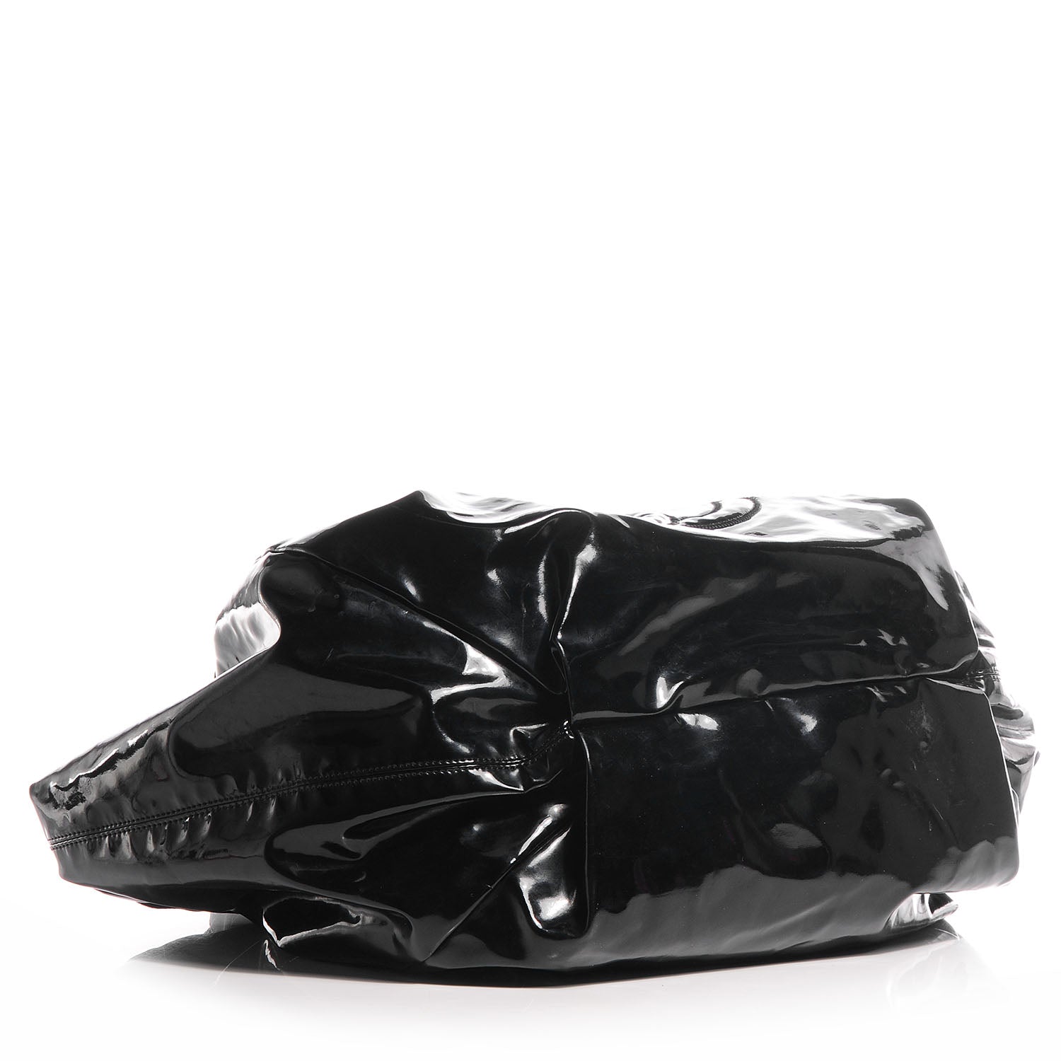 Chanel Vinyl Stretch Spirit Large Cabas Tote Black 4 of 7