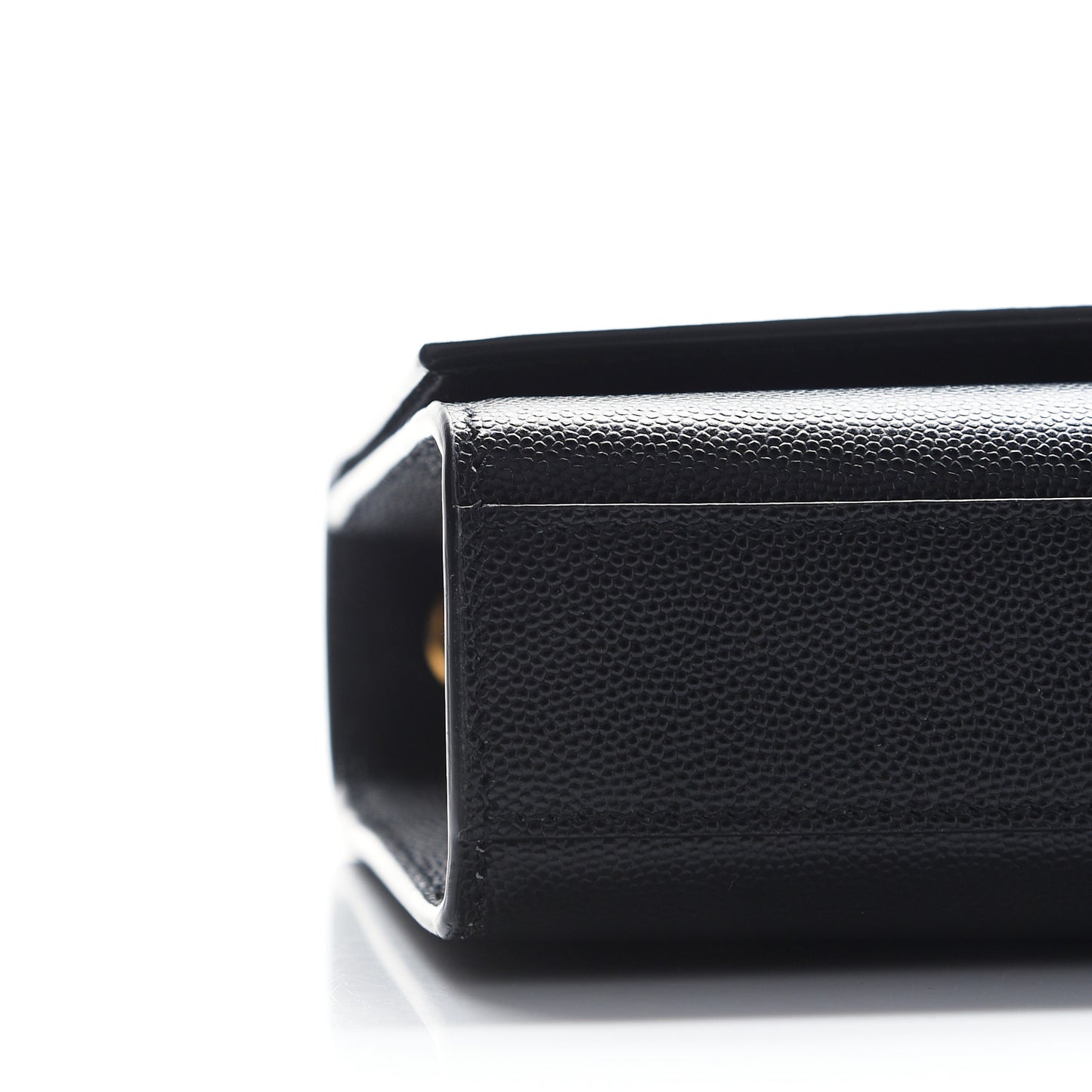Grain De Poudre Medium Classic Monogram Kate Satchel Black