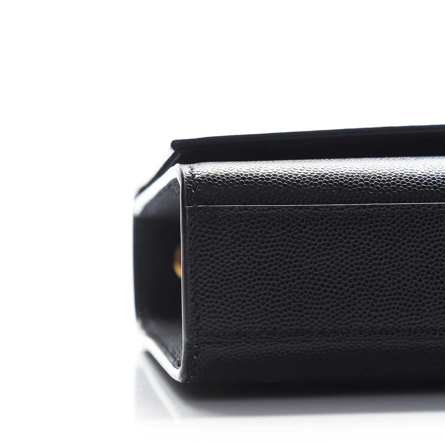 Saint Laurent Grain De Poudre Medium Classic Monogram Kate Satchel Black 7 of 8