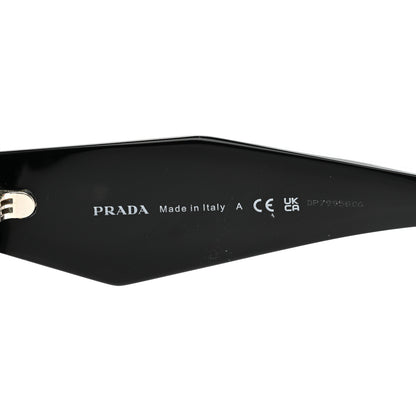 Prada Acetate Symbole Sunglasses SPR 17W Black 6 of 8