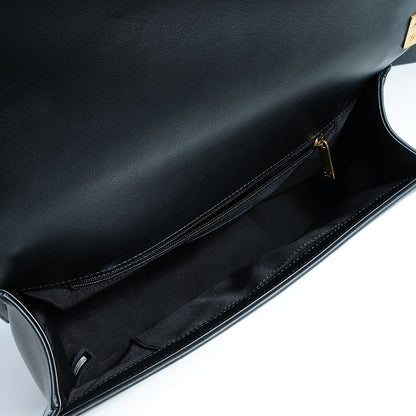 Chanel Calfskin New Medium Boy Flap Black 6 of 10