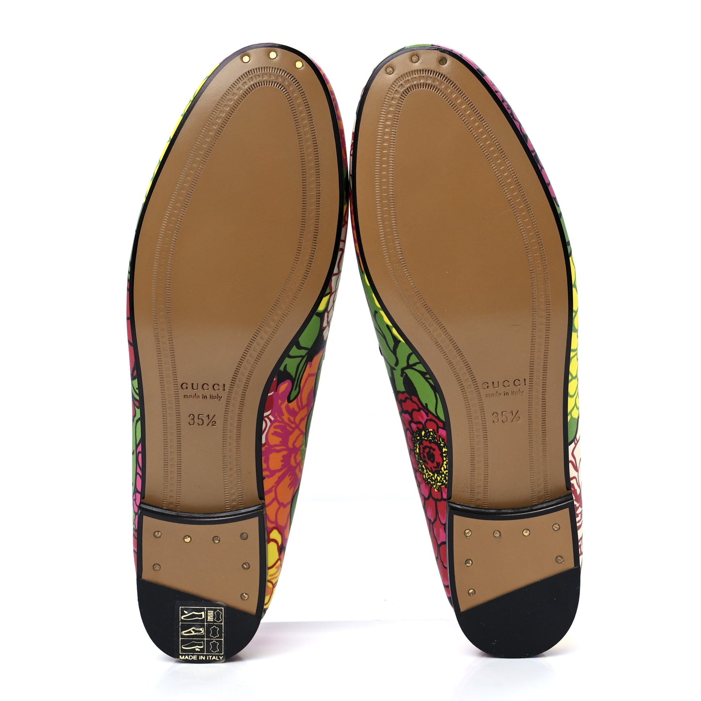X KEN SCOTT Canvas Infinity Pomponica Womens Jordaan Loafers 35.5 Pink Green Black