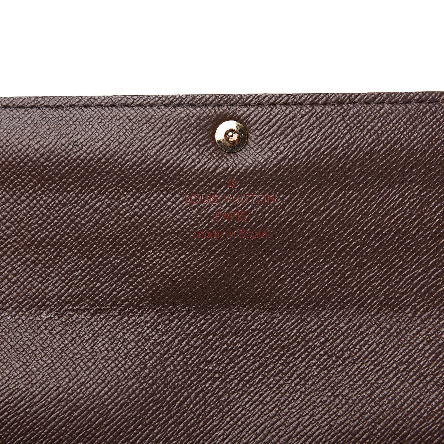 Louis Vuitton Damier Ebene Sarah Wallet 5 of 9