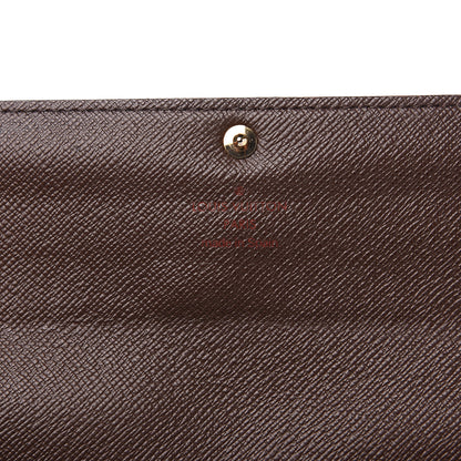 Louis Vuitton Damier Ebene Sarah Wallet 5 of 9
