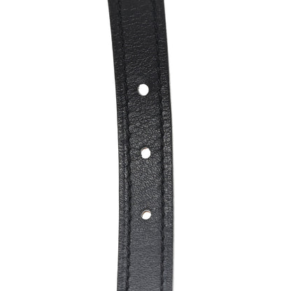 Hermes Swift Epsom 13mm Focus Belt 90 36 Black Gold 4 of 5