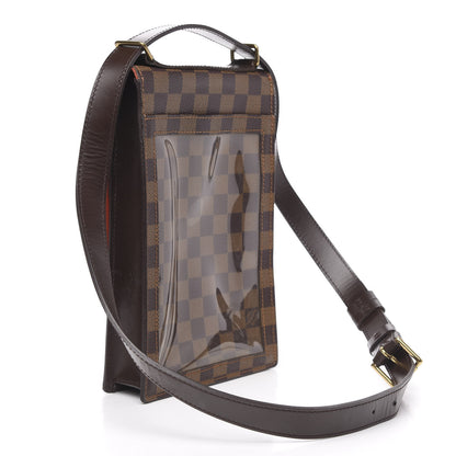 Louis Vuitton Damier Ebene Portobello Travel Shoulder Bag 3 of 11