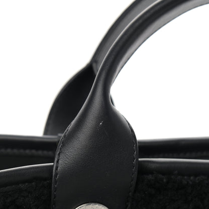 Chanel Shearling Large Deauville Tote Black 13 of 13