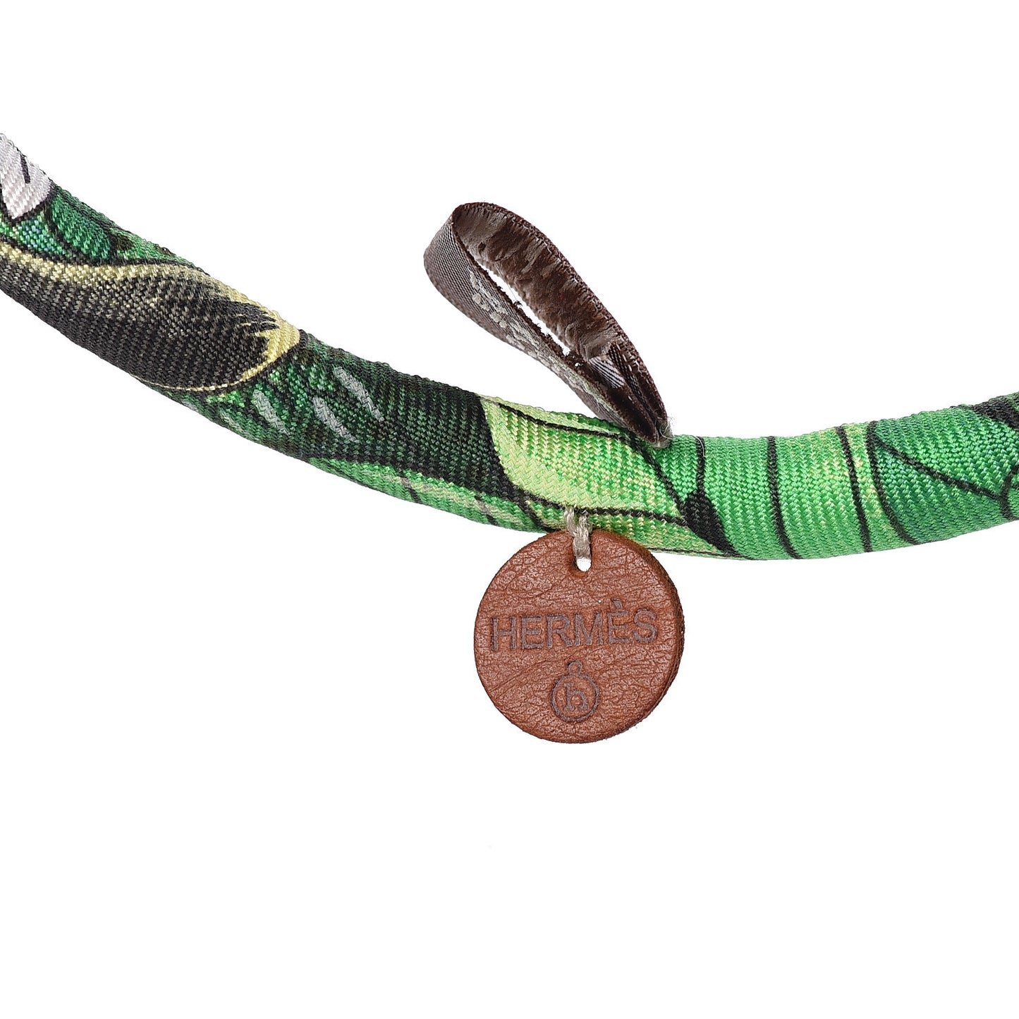 Silk Collier En Soie Petit H Necklace