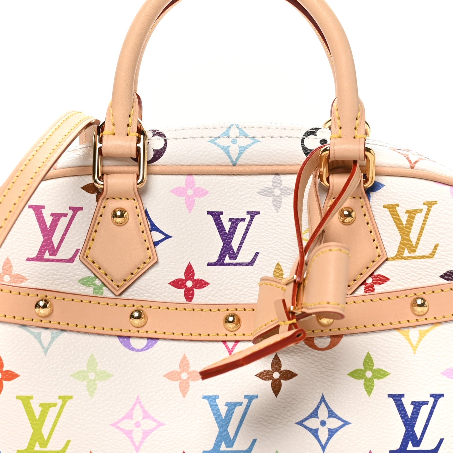 LV x TM Monogram Multicolor East West White