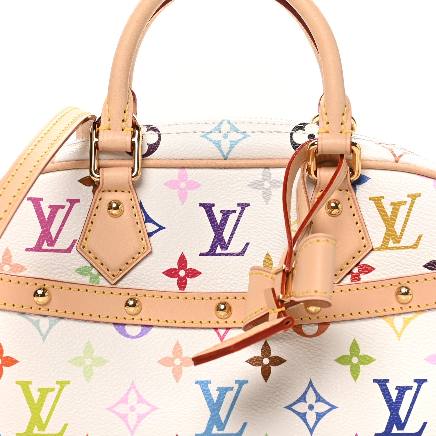 Louis Vuitton LV x TM Monogram Multicolor East West White 7 of 9