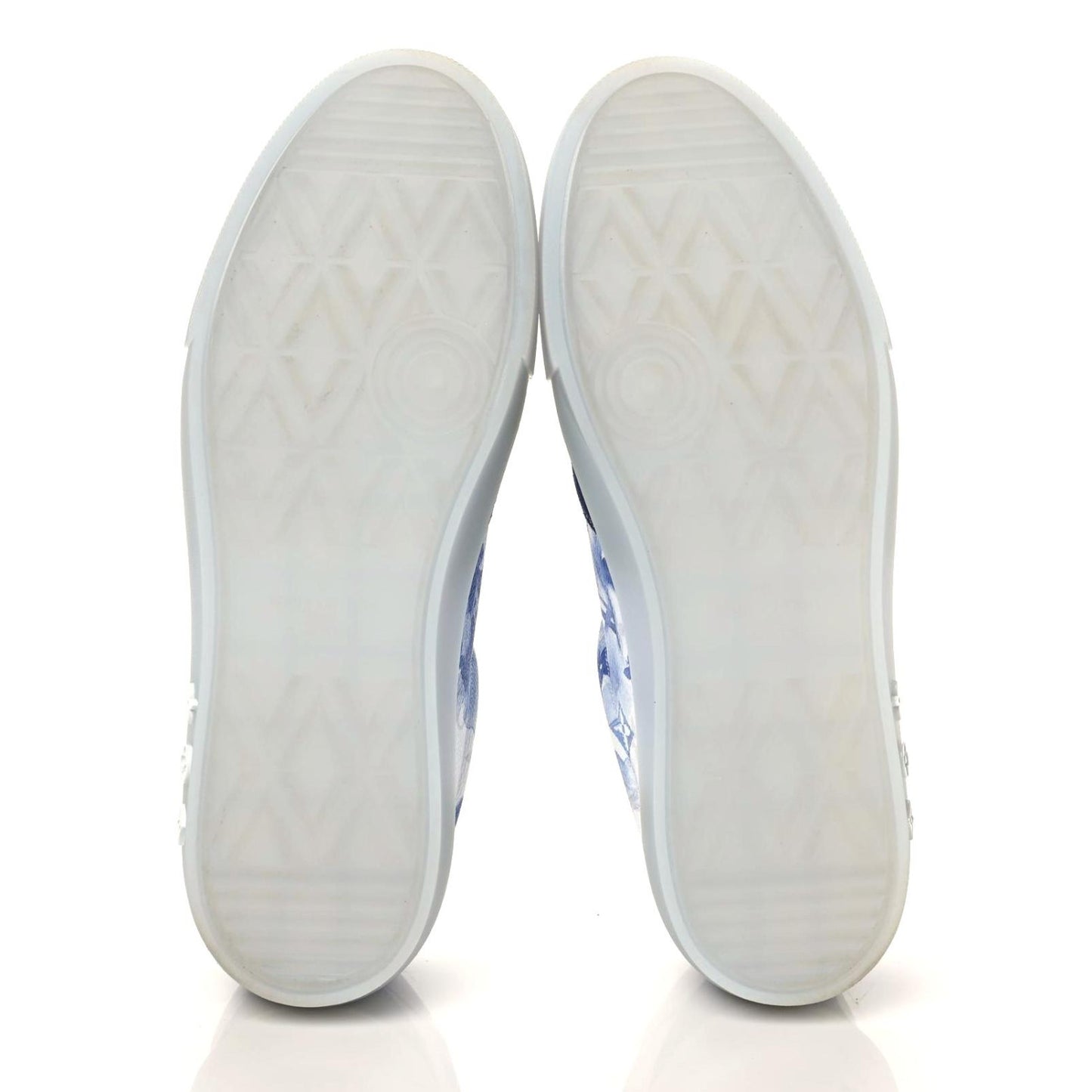 Monogram Watercolor Mens LV Ollie Sneakers 11 Blue