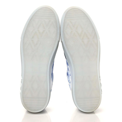 Louis Vuitton Monogram Watercolor Mens LV Ollie Sneakers 11 Blue 8 of 9