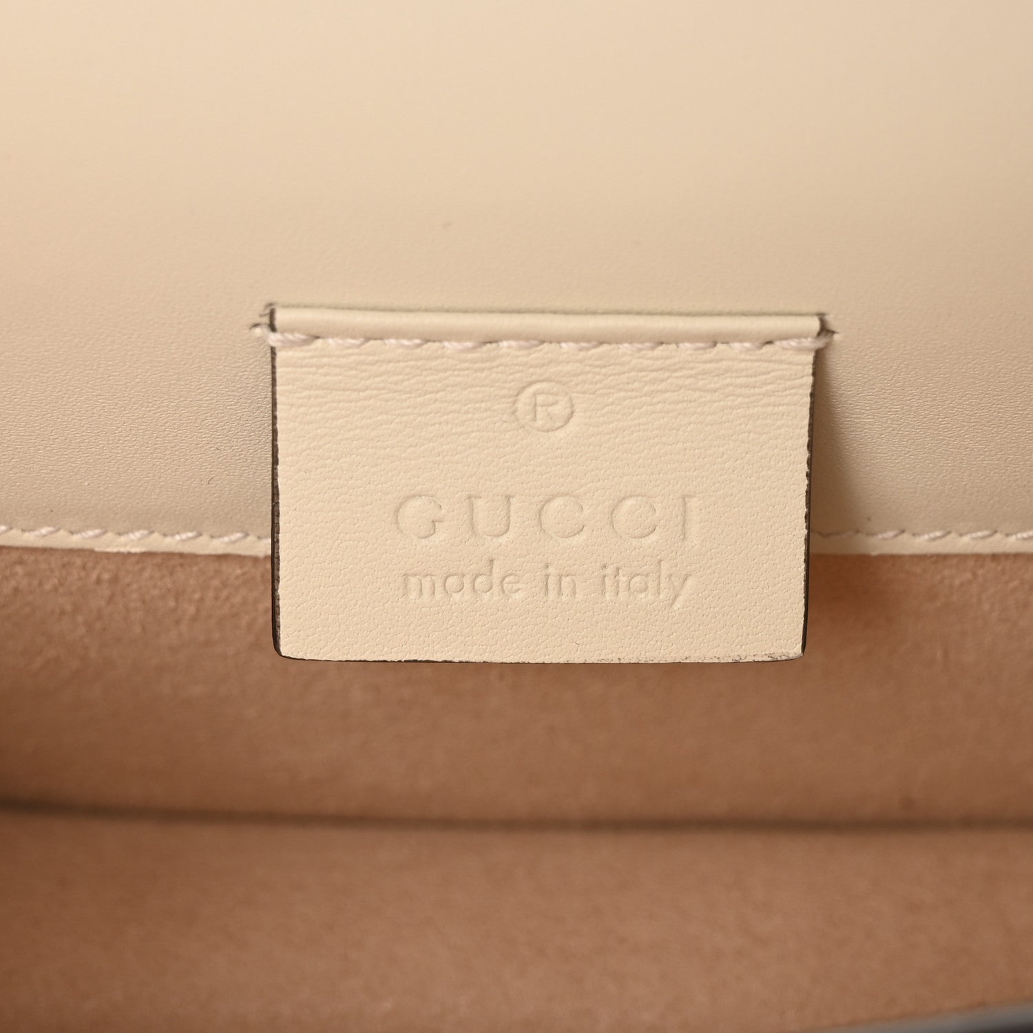 Gucci Calfskin Super Mini Sylvie Chain Shoulder Bag White 6 of 11