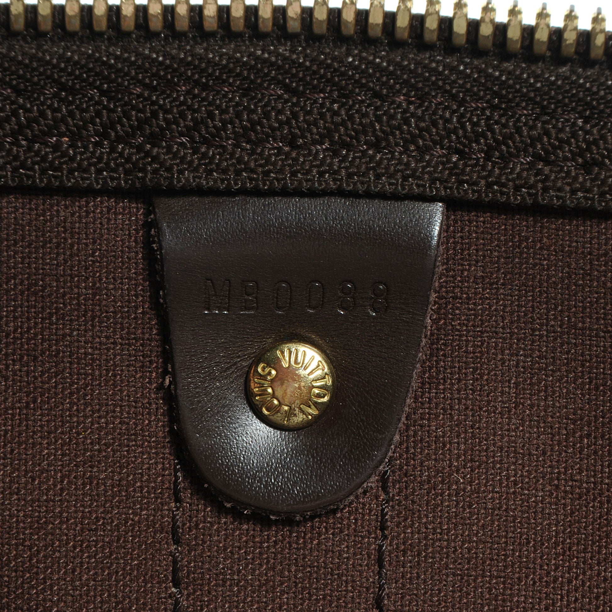 Louis Vuitton Damier Ebene Keepall Bandouliere 55 7 of 9
