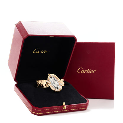 Cartier 18K Pink Gold Diamond Bezel 38mm Delices de Cartier Quartz Watch 5 of 5