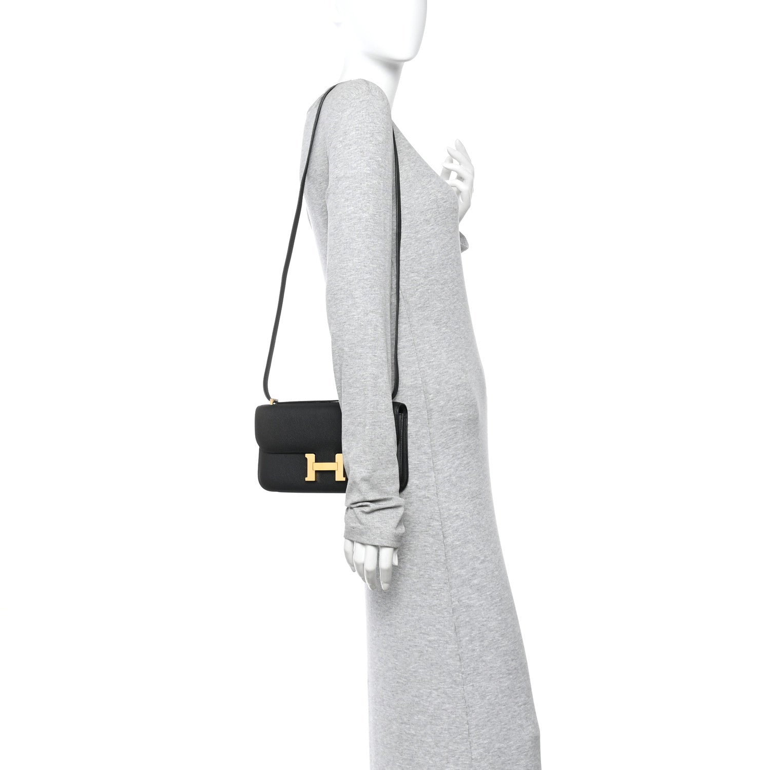 Hermes Epsom Constance 1-Elan Black 3 of 13