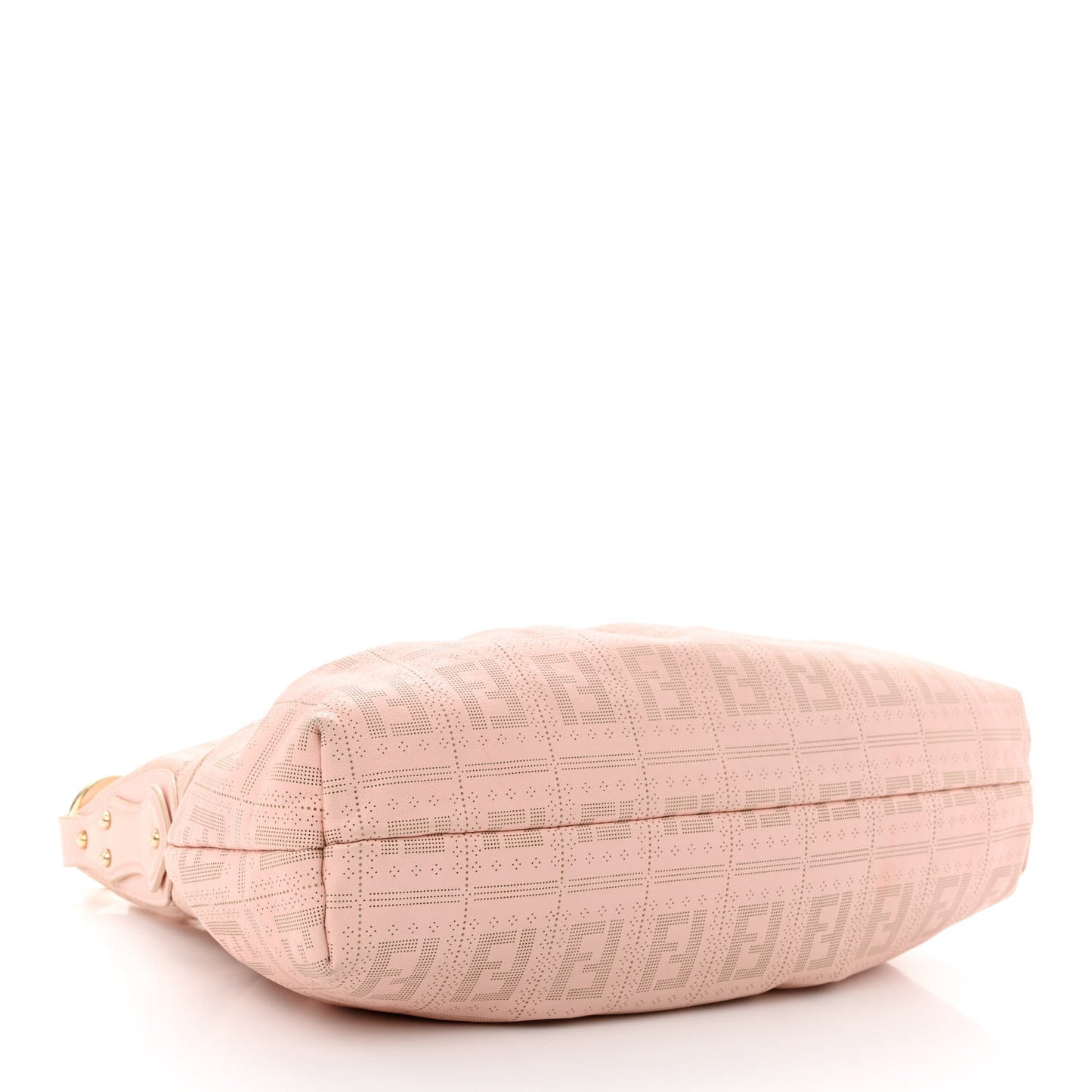 Calfskin Perforated Chef Hobo Pink