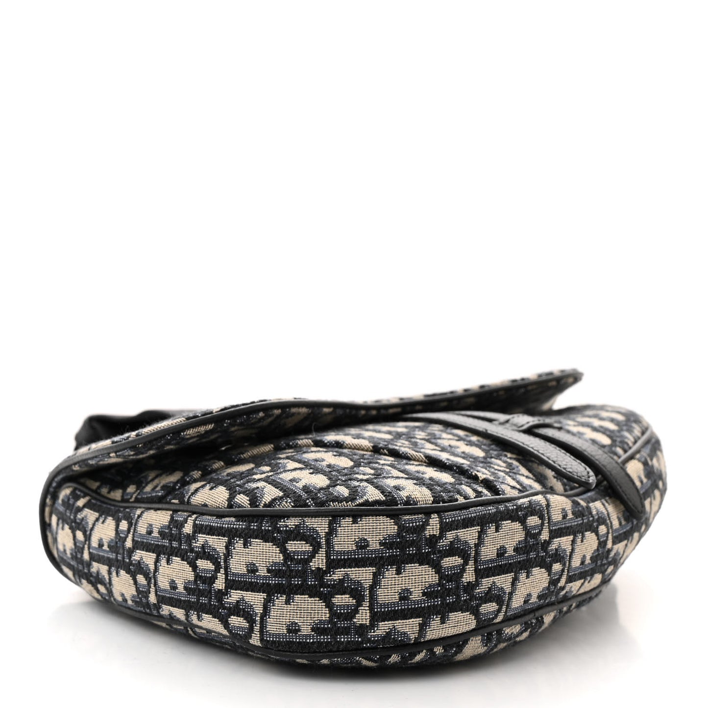 Oblique Mens Saddle Bag Blue