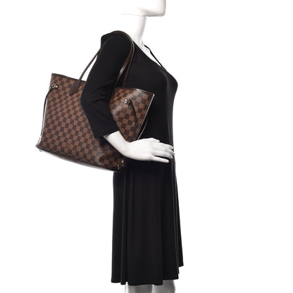 Louis Vuitton Damier Ebene Neverfull MM 2 of 17
