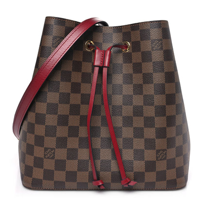 Louis Vuitton Damier Ebene Neonoe MM Cherry Berry 1 of 10
