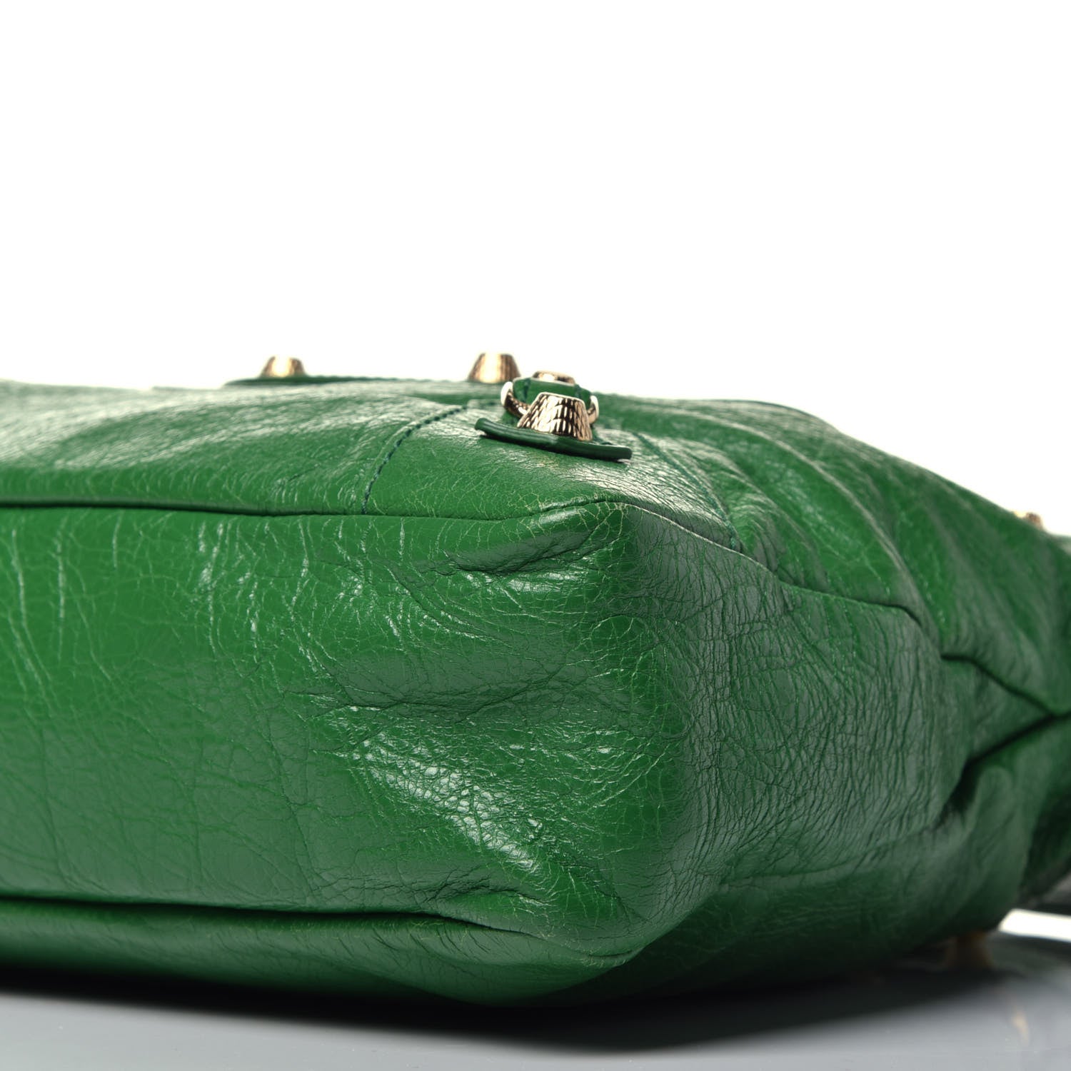 Balenciaga Agneau Giant 12 Gold Hardware Town Vert Trefle 10 of 10