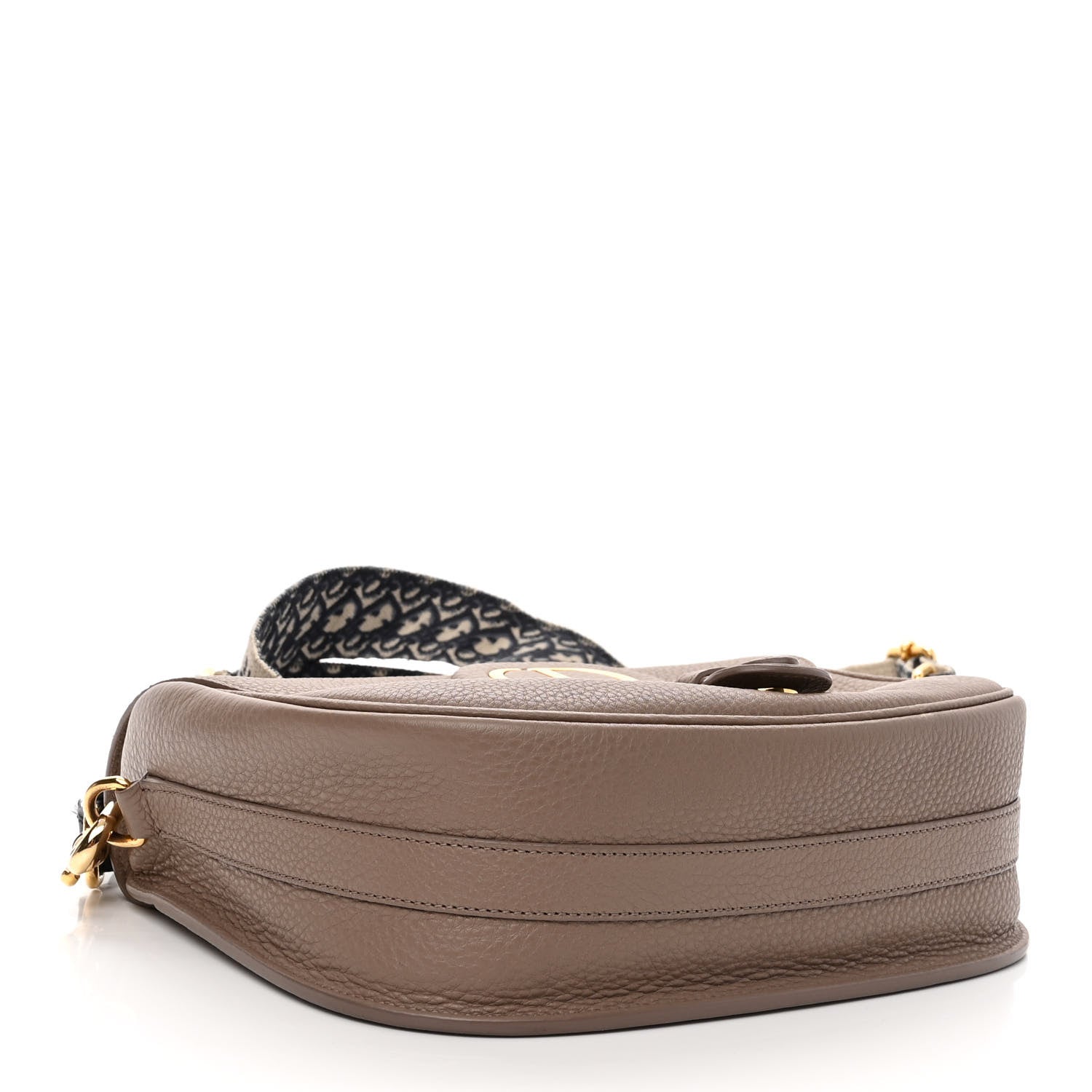 Christian Dior Grained Calfskin Large Bobby Flap Warm Taupe 4 of 11